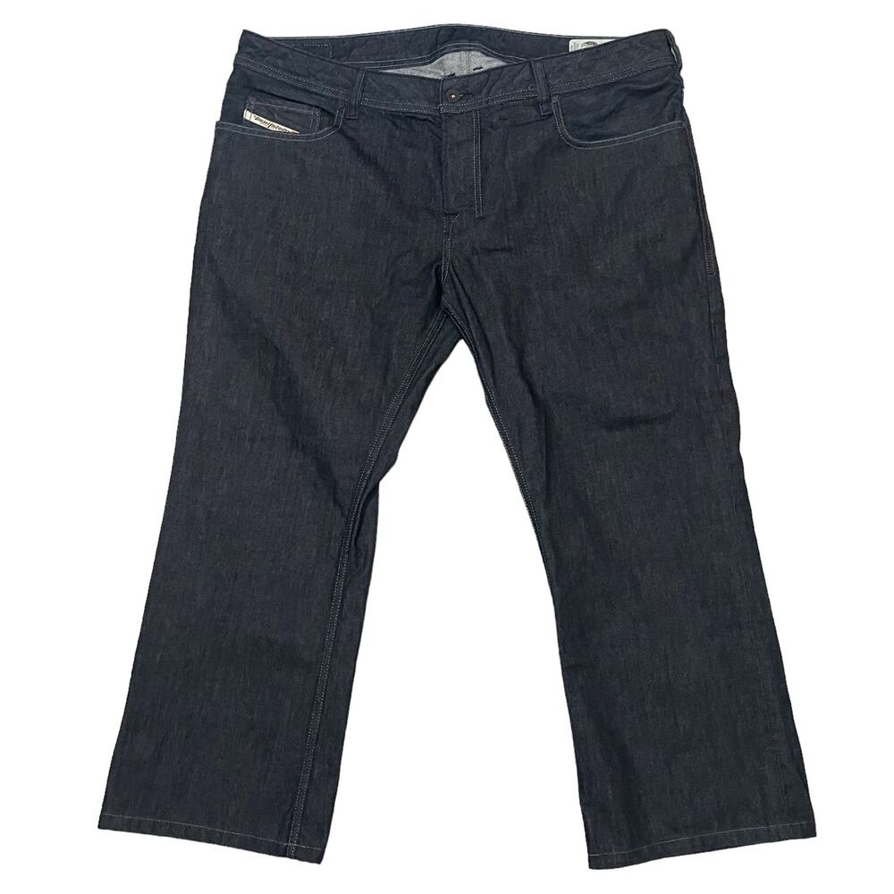 Diesel Industry Denim Zatiny Bootcut Jeans Dark Wash Button Fly Size 38 - HEMMED